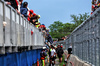 GP CANADA, Circuit Atmosfera - fans invade the circuit at the end of the race.

09.06.2024. Formula 1 World Championship, Rd 9, Canadian Grand Prix, Montreal, Canada, Gara Day.

 - www.xpbimages.com, EMail: requests@xpbimages.com © Copyright: Coates / XPB Images