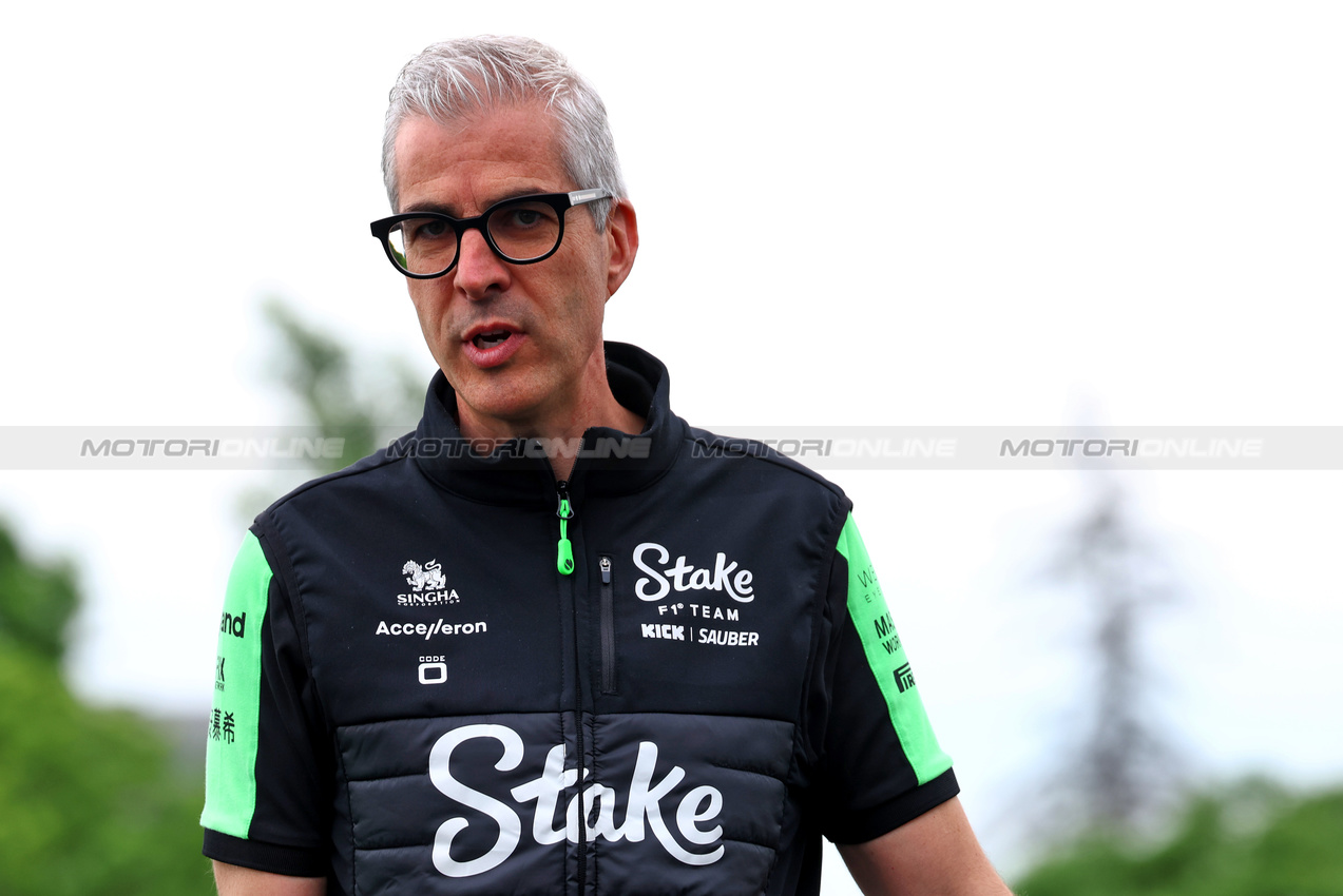 GP CANADA, Alessandro Alunni Bravi (ITA) Sauber Managing Director e Team Representative.

06.06.2024. Formula 1 World Championship, Rd 9, Canadian Grand Prix, Montreal, Canada, Preparation Day.

 - www.xpbimages.com, EMail: requests@xpbimages.com © Copyright: Coates / XPB Images