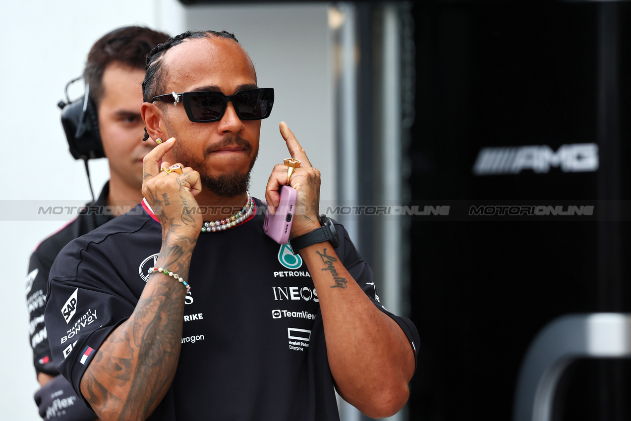 GP CANADA, Lewis Hamilton (GBR) Mercedes AMG F1.

06.06.2024. Formula 1 World Championship, Rd 9, Canadian Grand Prix, Montreal, Canada, Preparation Day.

- www.xpbimages.com, EMail: requests@xpbimages.com © Copyright: Batchelor / XPB Images