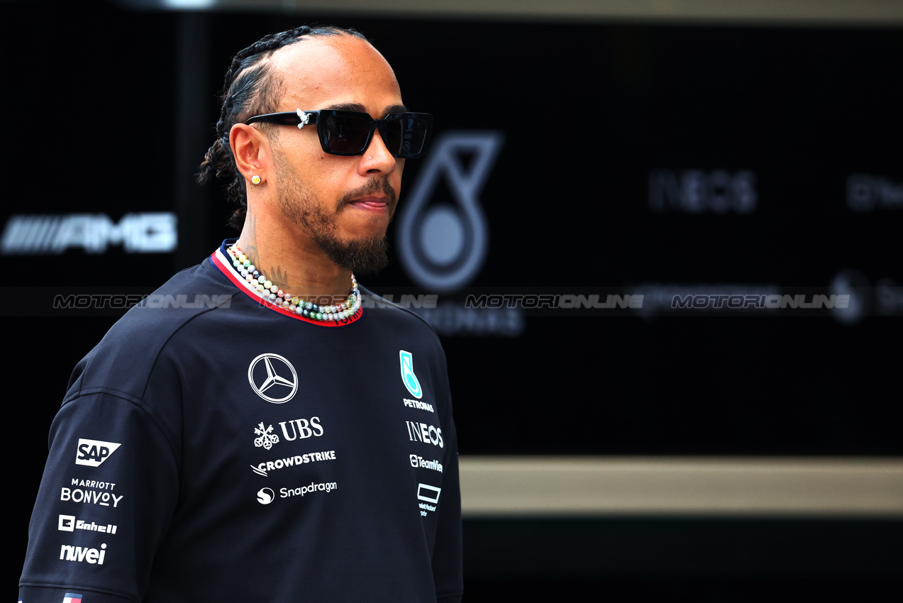 GP CANADA, Lewis Hamilton (GBR) Mercedes AMG F1.

06.06.2024. Formula 1 World Championship, Rd 9, Canadian Grand Prix, Montreal, Canada, Preparation Day.

- www.xpbimages.com, EMail: requests@xpbimages.com © Copyright: Batchelor / XPB Images