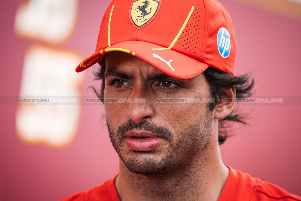 GP CANADA, Carlos Sainz Jr (ESP) Ferrari.

06.06.2024. Formula 1 World Championship, Rd 9, Canadian Grand Prix, Montreal, Canada, Preparation Day.

- www.xpbimages.com, EMail: requests@xpbimages.com © Copyright: Bearne / XPB Images