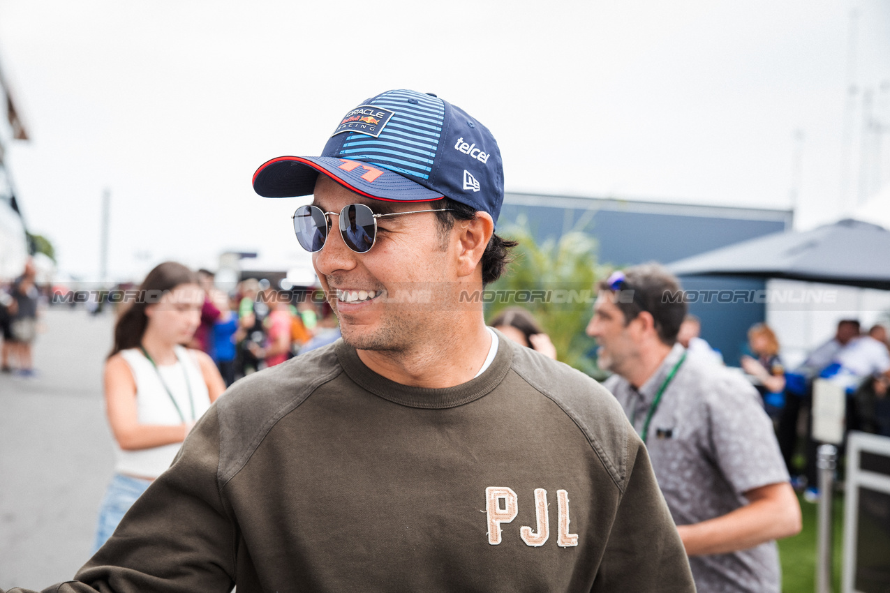 GP CANADA, Sergio Perez (MEX) Red Bull Racing.

06.06.2024. Formula 1 World Championship, Rd 9, Canadian Grand Prix, Montreal, Canada, Preparation Day.

- www.xpbimages.com, EMail: requests@xpbimages.com © Copyright: Bearne / XPB Images
