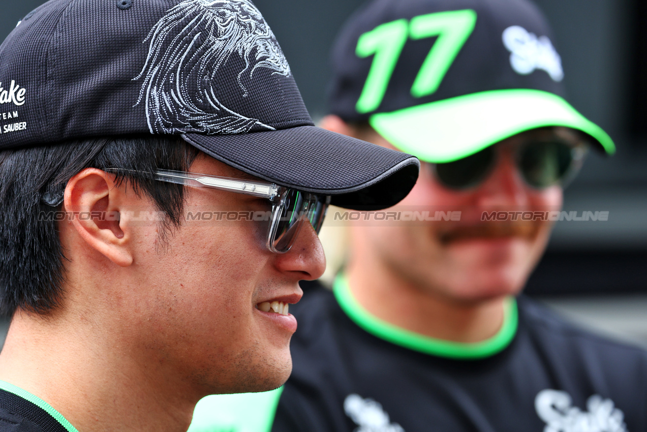 GP CANADA, Zhou Guanyu (CHN) Sauber.

06.06.2024. Formula 1 World Championship, Rd 9, Canadian Grand Prix, Montreal, Canada, Preparation Day.

 - www.xpbimages.com, EMail: requests@xpbimages.com © Copyright: Coates / XPB Images
