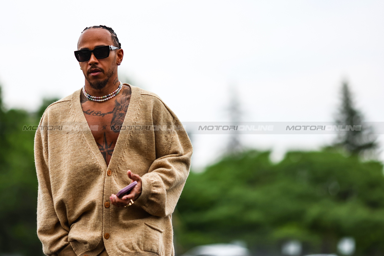 GP CANADA, Lewis Hamilton (GBR), Mercedes AMG F1  
06.06.2024. Formula 1 World Championship, Rd 9, Canadian Grand Prix, Montreal, Canada, Preparation Day.
- www.xpbimages.com, EMail: requests@xpbimages.com © Copyright: Charniaux / XPB Images