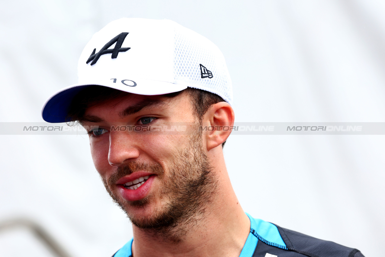 GP CANADA, Pierre Gasly (FRA) Alpine F1 Team.

06.06.2024. Formula 1 World Championship, Rd 9, Canadian Grand Prix, Montreal, Canada, Preparation Day.

 - www.xpbimages.com, EMail: requests@xpbimages.com © Copyright: Coates / XPB Images