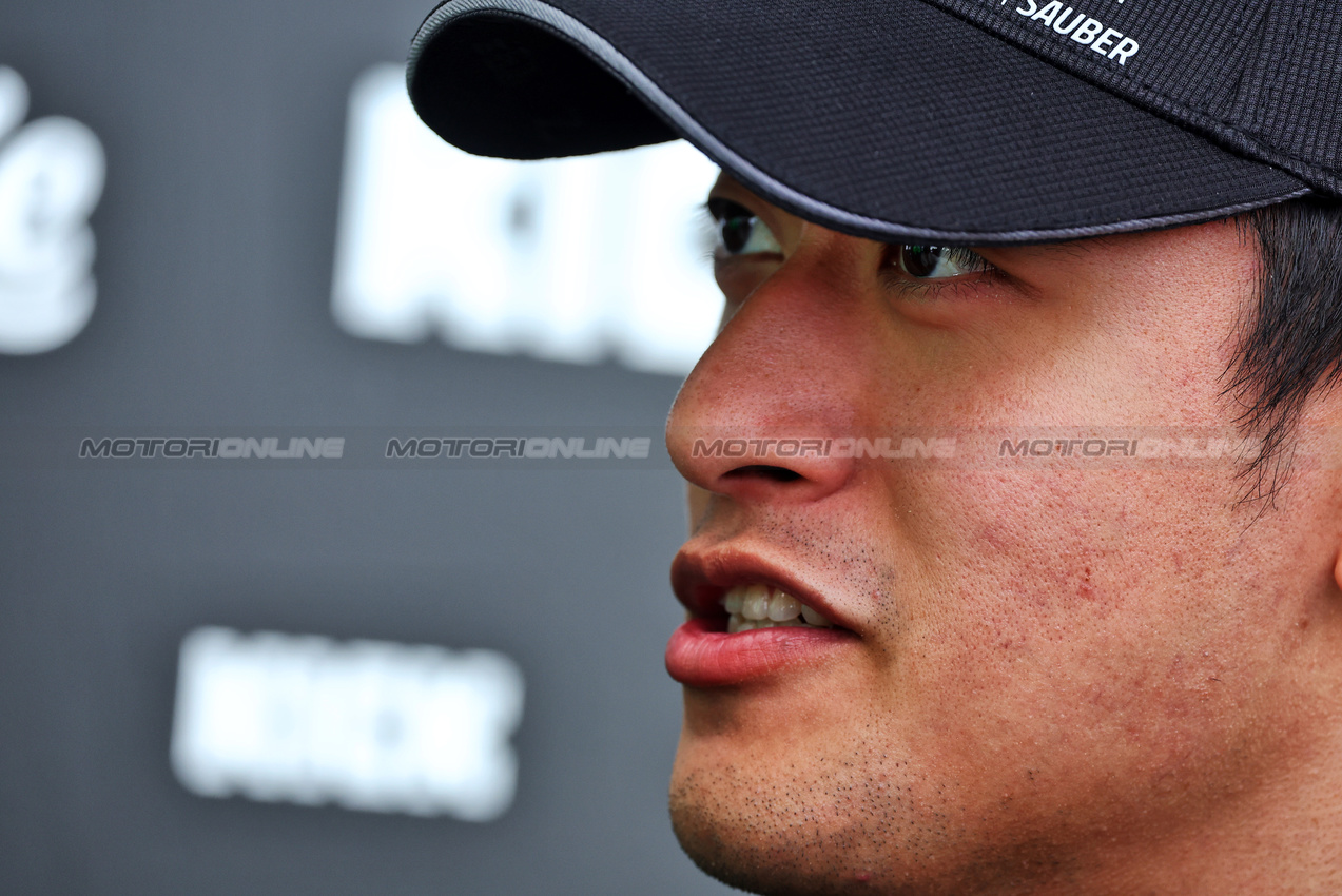 GP CANADA, Zhou Guanyu (CHN) Sauber.

06.06.2024. Formula 1 World Championship, Rd 9, Canadian Grand Prix, Montreal, Canada, Preparation Day.

- www.xpbimages.com, EMail: requests@xpbimages.com © Copyright: Batchelor / XPB Images