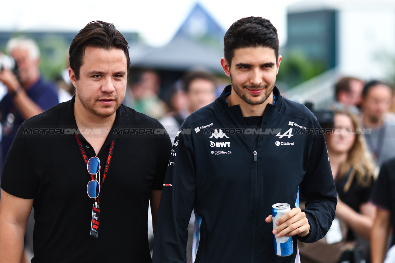 GP CANADA, Esteban Ocon (FRA), Alpine F1 Team 
06.06.2024. Formula 1 World Championship, Rd 9, Canadian Grand Prix, Montreal, Canada, Preparation Day.
- www.xpbimages.com, EMail: requests@xpbimages.com © Copyright: Charniaux / XPB Images