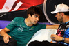 GP CANADA, (L to R): Lance Stroll (CDN) Aston Martin F1 Team e Pierre Gasly (FRA) Alpine F1 Team in the FIA Press Conference.

06.06.2024. Formula 1 World Championship, Rd 9, Canadian Grand Prix, Montreal, Canada, Preparation Day.

- www.xpbimages.com, EMail: requests@xpbimages.com © Copyright: Bearne / XPB Images