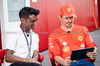 GP CANADA, Charles Leclerc (MON) Ferrari with Lawrence Barretto (GBR) Formula 1 Senior Writer Editor.

06.06.2024. Formula 1 World Championship, Rd 9, Canadian Grand Prix, Montreal, Canada, Preparation Day.

- www.xpbimages.com, EMail: requests@xpbimages.com © Copyright: Bearne / XPB Images