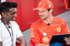 GP CANADA, Charles Leclerc (MON) Ferrari with Lawrence Barretto (GBR) Formula 1 Senior Writer Editor.

06.06.2024. Formula 1 World Championship, Rd 9, Canadian Grand Prix, Montreal, Canada, Preparation Day.

- www.xpbimages.com, EMail: requests@xpbimages.com © Copyright: Bearne / XPB Images