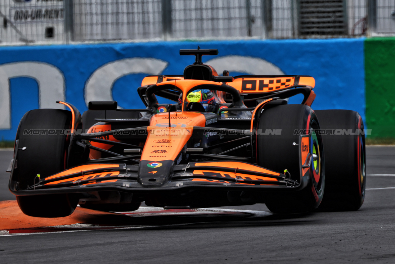 GP CANADA, Oscar Piastri (AUS) McLaren MCL38.

08.06.2024. Formula 1 World Championship, Rd 9, Canadian Grand Prix, Montreal, Canada, Qualifiche Day.

 - www.xpbimages.com, EMail: requests@xpbimages.com © Copyright: Coates / XPB Images