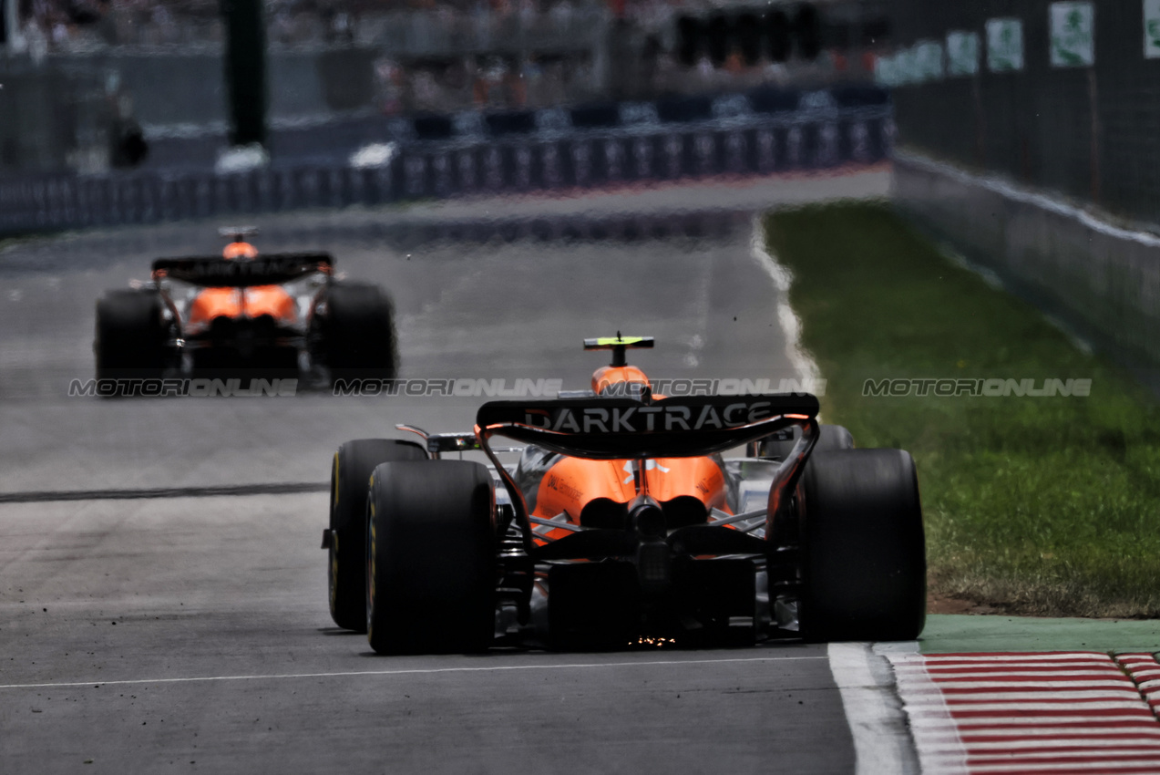 GP CANADA, Lando Norris (GBR) McLaren MCL38.

08.06.2024. Formula 1 World Championship, Rd 9, Canadian Grand Prix, Montreal, Canada, Qualifiche Day.

 - www.xpbimages.com, EMail: requests@xpbimages.com © Copyright: Coates / XPB Images