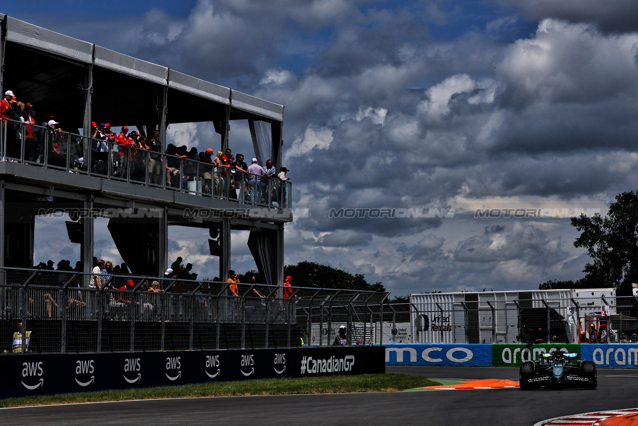 GP CANADA, Lance Stroll (CDN) Aston Martin F1 Team AMR24.

08.06.2024. Formula 1 World Championship, Rd 9, Canadian Grand Prix, Montreal, Canada, Qualifiche Day.

 - www.xpbimages.com, EMail: requests@xpbimages.com © Copyright: Coates / XPB Images