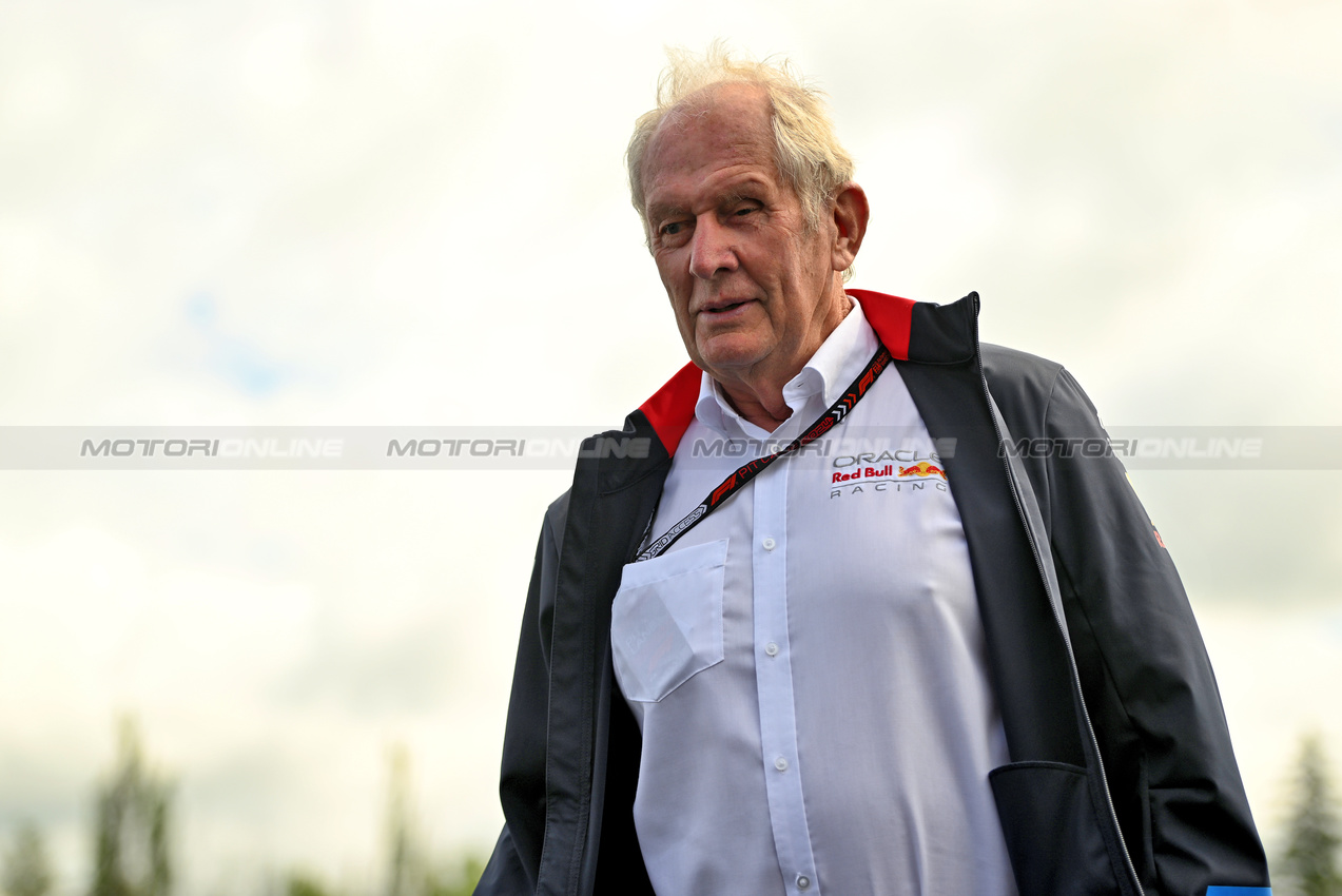 GP CANADA, Dr Helmut Marko (AUT) Red Bull Motorsport Consultant.

08.06.2024. Formula 1 World Championship, Rd 9, Canadian Grand Prix, Montreal, Canada, Qualifiche Day.

- www.xpbimages.com, EMail: requests@xpbimages.com © Copyright: Price / XPB Images