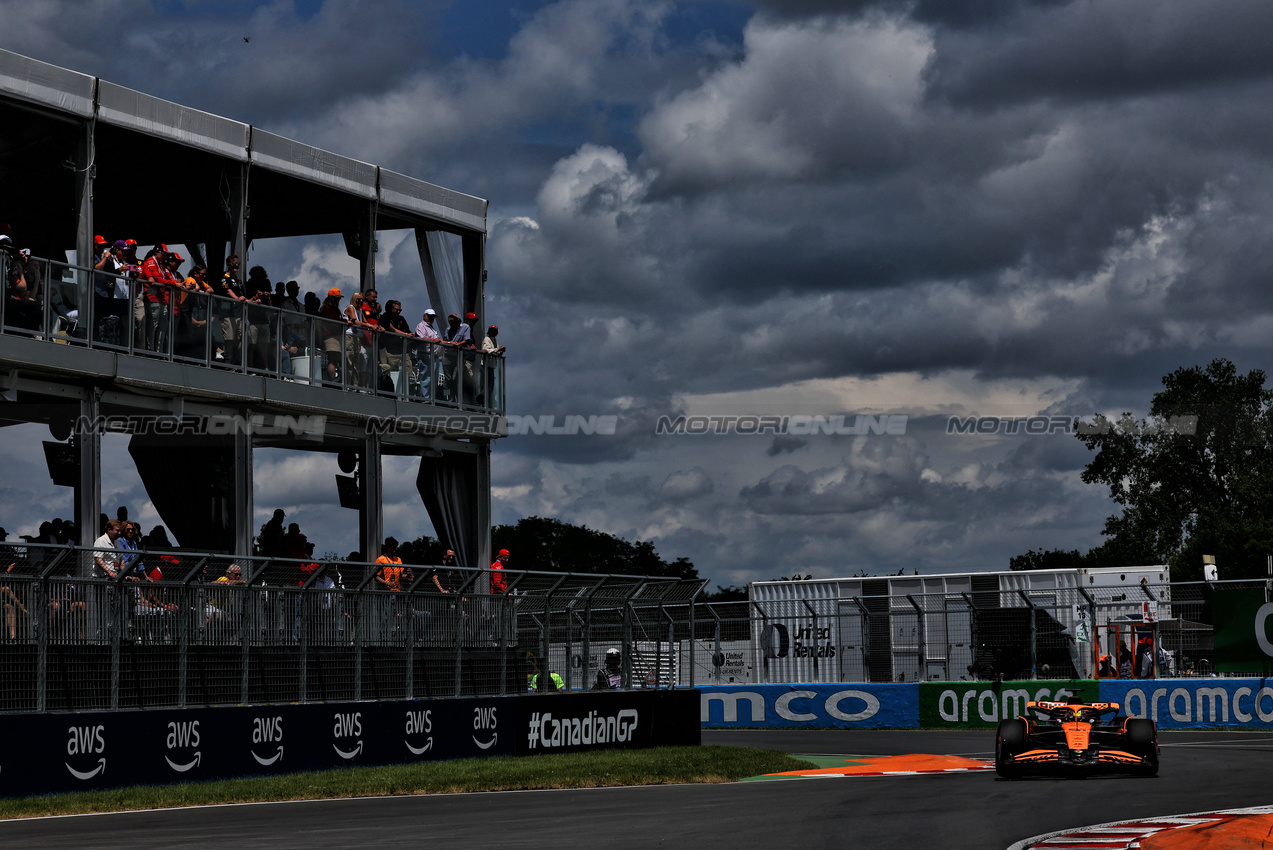 GP CANADA, Oscar Piastri (AUS) McLaren MCL38.

08.06.2024. Formula 1 World Championship, Rd 9, Canadian Grand Prix, Montreal, Canada, Qualifiche Day.

 - www.xpbimages.com, EMail: requests@xpbimages.com © Copyright: Coates / XPB Images