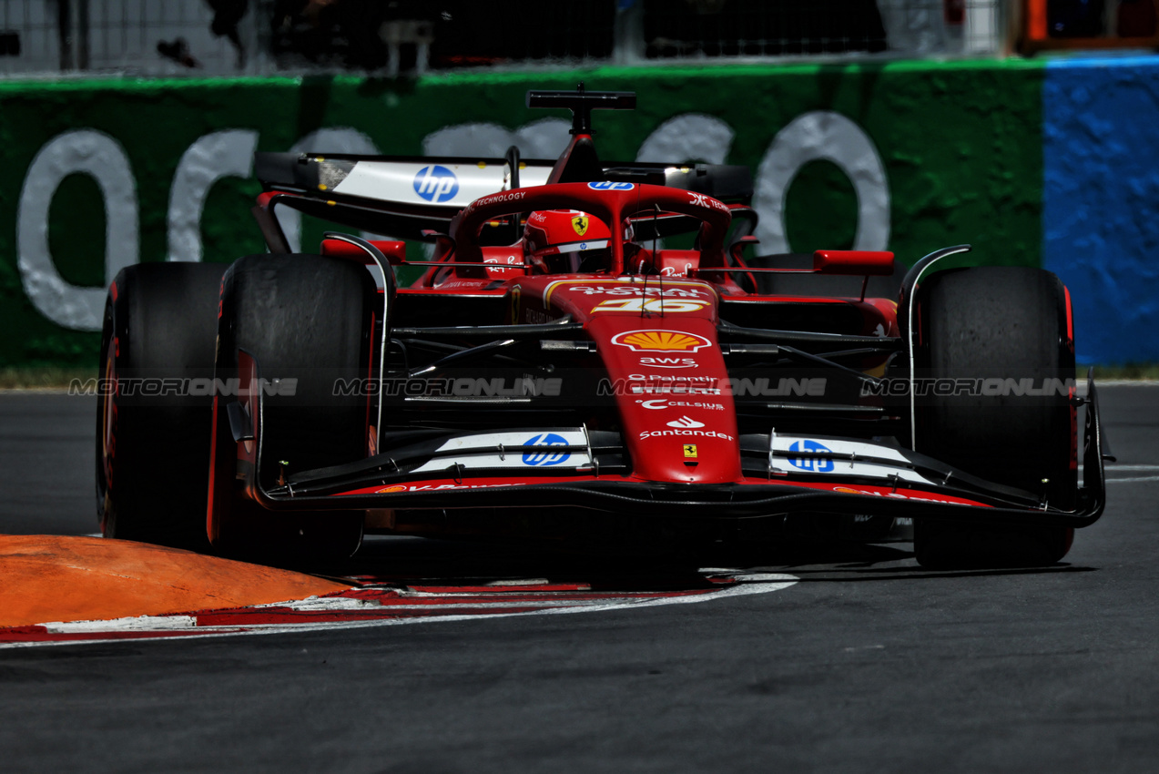 GP CANADA, Charles Leclerc (MON) Ferrari SF-24.

08.06.2024. Formula 1 World Championship, Rd 9, Canadian Grand Prix, Montreal, Canada, Qualifiche Day.

 - www.xpbimages.com, EMail: requests@xpbimages.com © Copyright: Coates / XPB Images