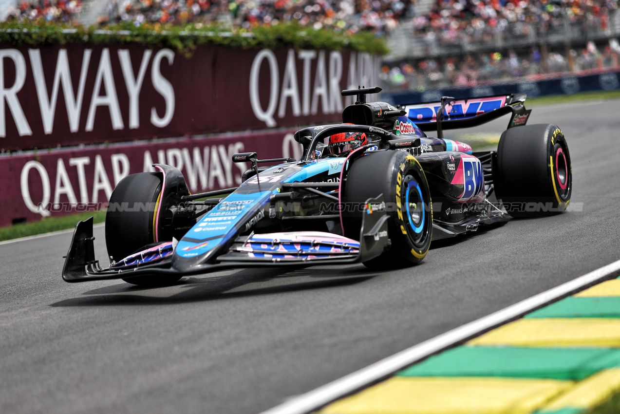 GP CANADA, Esteban Ocon (FRA) Alpine F1 Team A524.

08.06.2024. Formula 1 World Championship, Rd 9, Canadian Grand Prix, Montreal, Canada, Qualifiche Day.

- www.xpbimages.com, EMail: requests@xpbimages.com © Copyright: Bearne / XPB Images