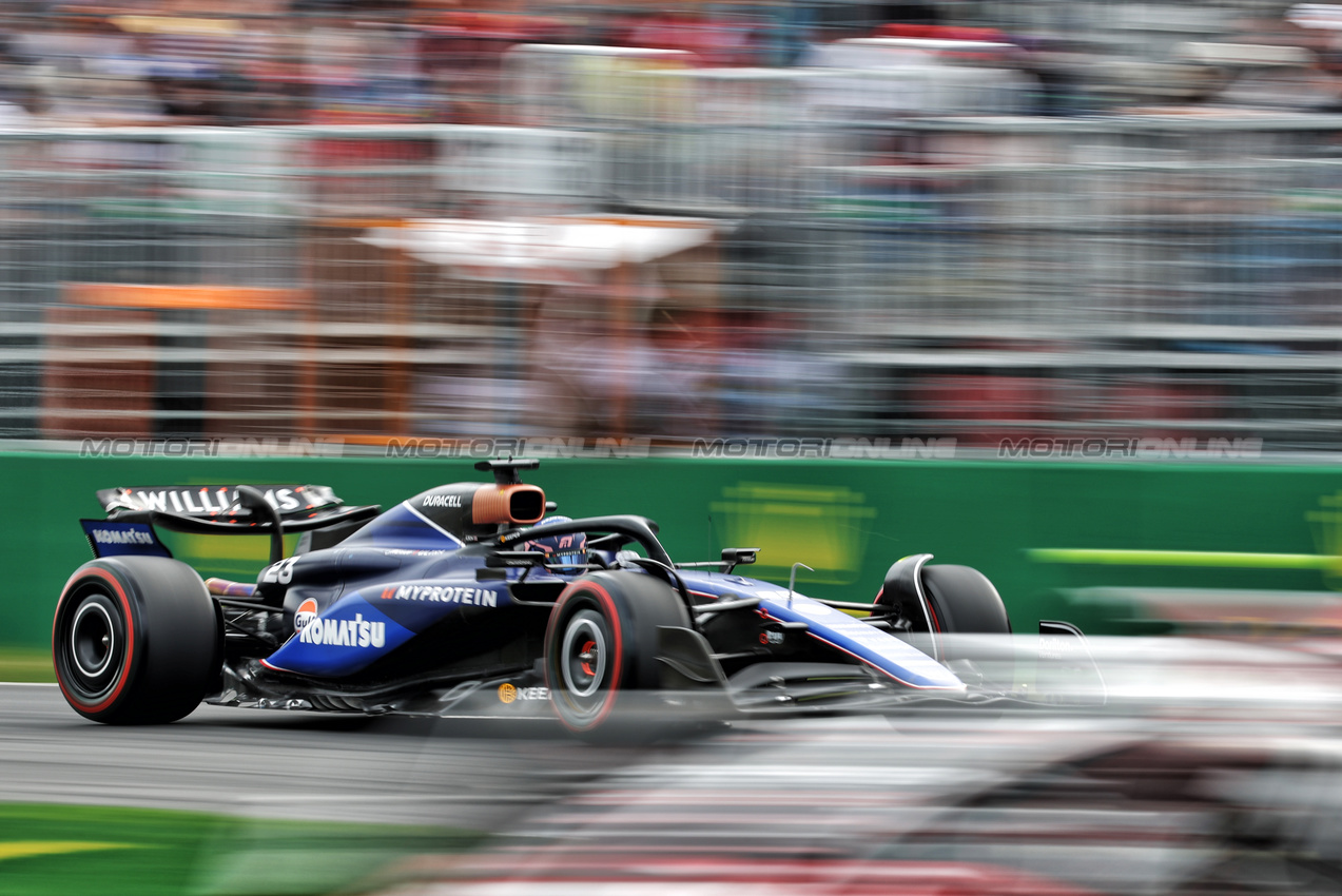 GP CANADA, Alexander Albon (THA) Williams Racing FW46.

08.06.2024. Formula 1 World Championship, Rd 9, Canadian Grand Prix, Montreal, Canada, Qualifiche Day.

- www.xpbimages.com, EMail: requests@xpbimages.com © Copyright: Bearne / XPB Images