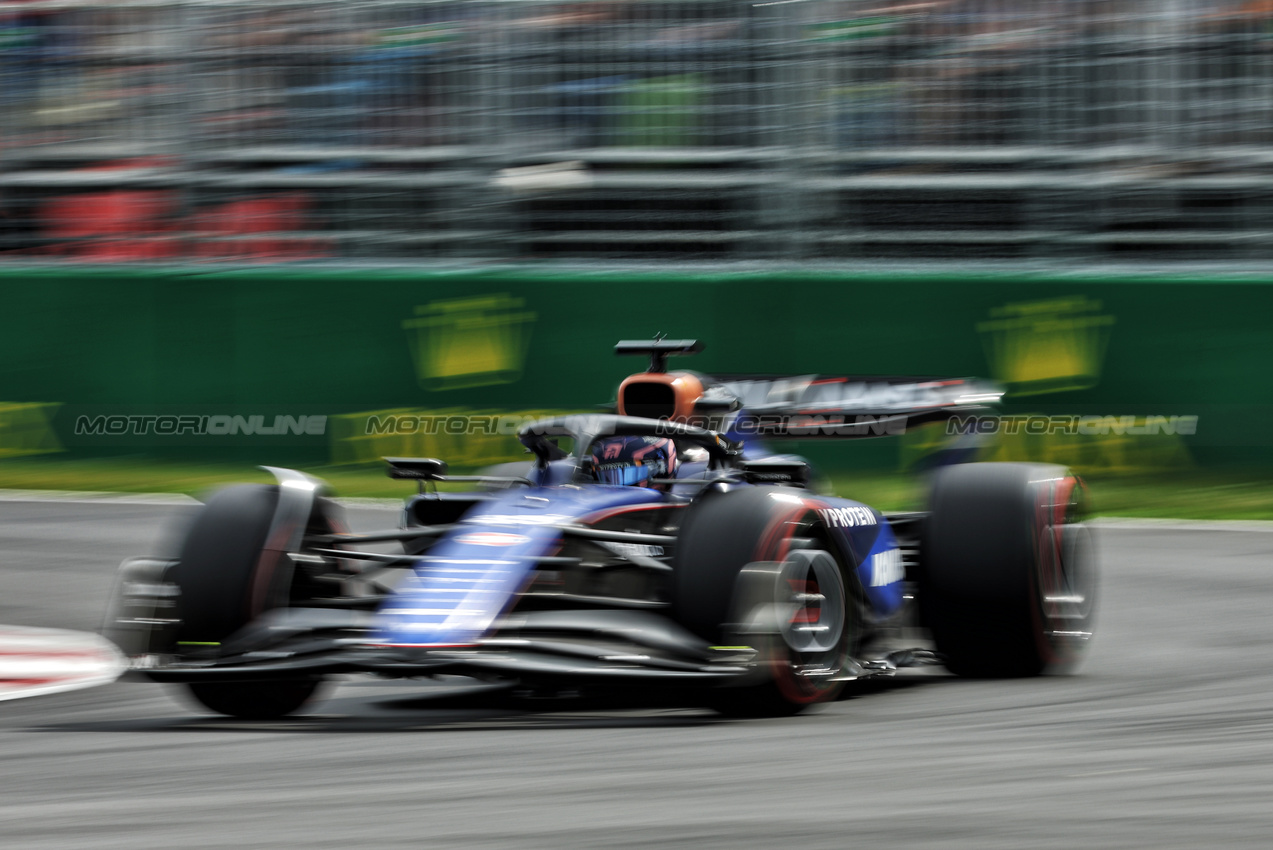 GP CANADA, Alexander Albon (THA) Williams Racing FW46.

08.06.2024. Formula 1 World Championship, Rd 9, Canadian Grand Prix, Montreal, Canada, Qualifiche Day.

- www.xpbimages.com, EMail: requests@xpbimages.com © Copyright: Bearne / XPB Images