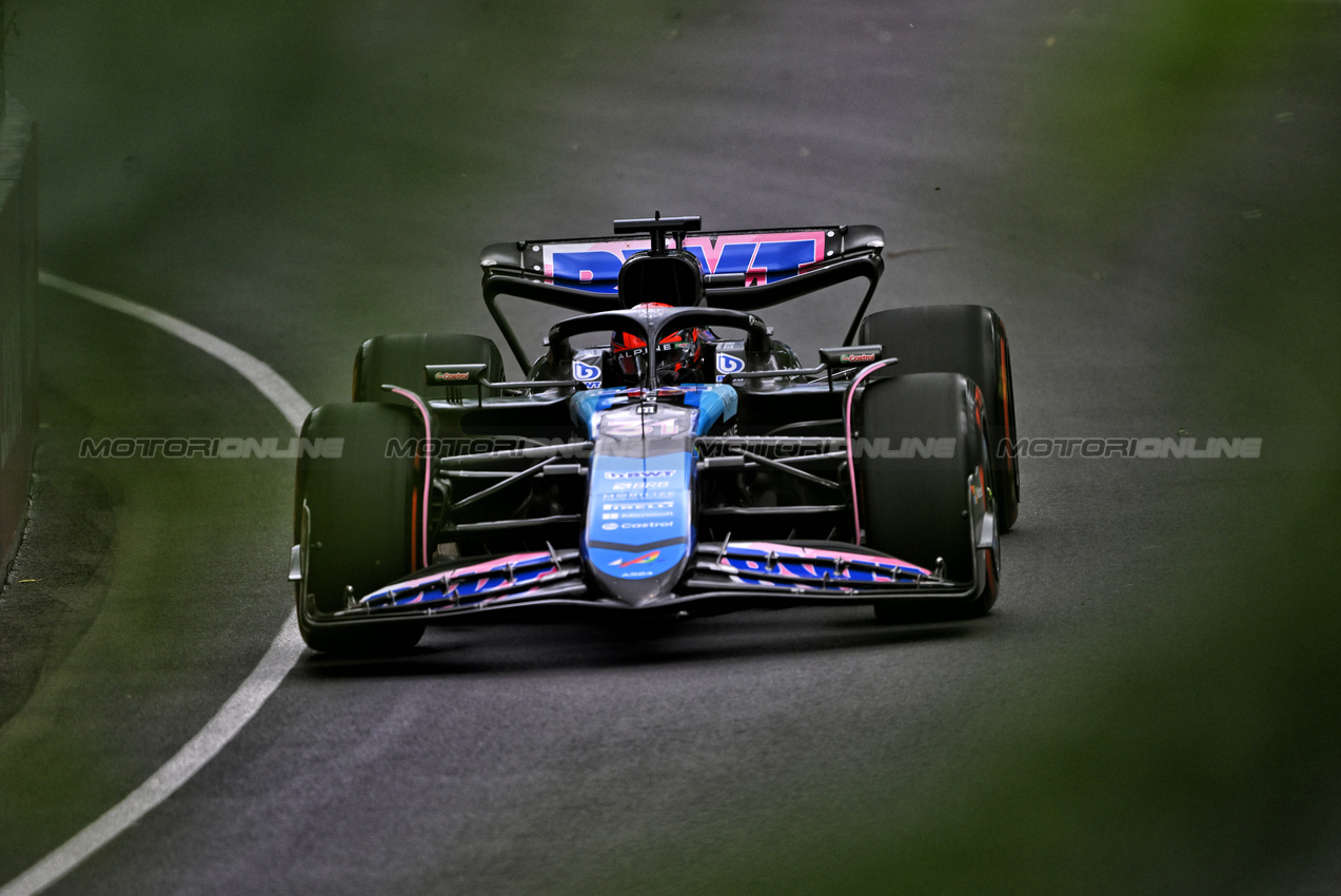 GP CANADA, Esteban Ocon (FRA) Alpine F1 Team A524.

08.06.2024. Formula 1 World Championship, Rd 9, Canadian Grand Prix, Montreal, Canada, Qualifiche Day.

- www.xpbimages.com, EMail: requests@xpbimages.com © Copyright: Price / XPB Images