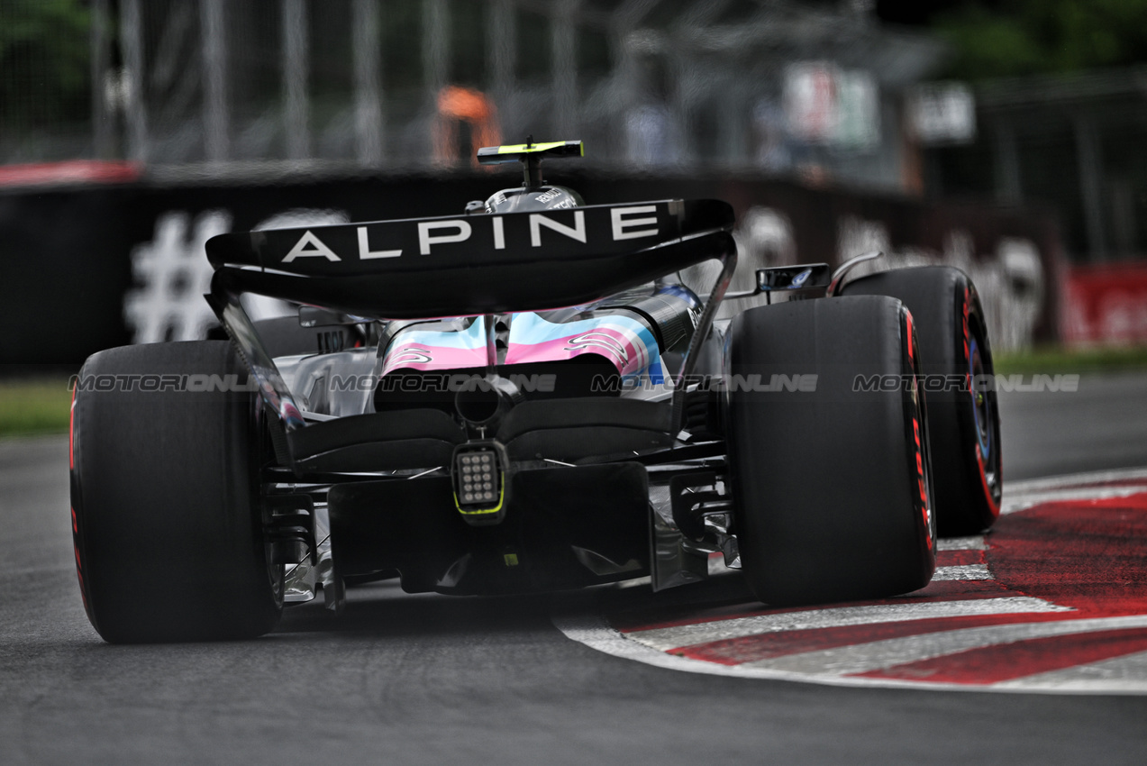 GP CANADA, Pierre Gasly (FRA) Alpine F1 Team A524.

08.06.2024. Formula 1 World Championship, Rd 9, Canadian Grand Prix, Montreal, Canada, Qualifiche Day.

- www.xpbimages.com, EMail: requests@xpbimages.com © Copyright: Price / XPB Images