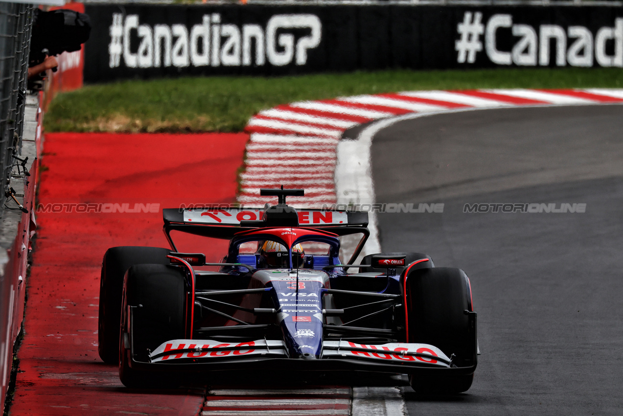 GP CANADA, Daniel Ricciardo (AUS) RB VCARB 01.

08.06.2024. Formula 1 World Championship, Rd 9, Canadian Grand Prix, Montreal, Canada, Qualifiche Day.

 - www.xpbimages.com, EMail: requests@xpbimages.com © Copyright: Coates / XPB Images