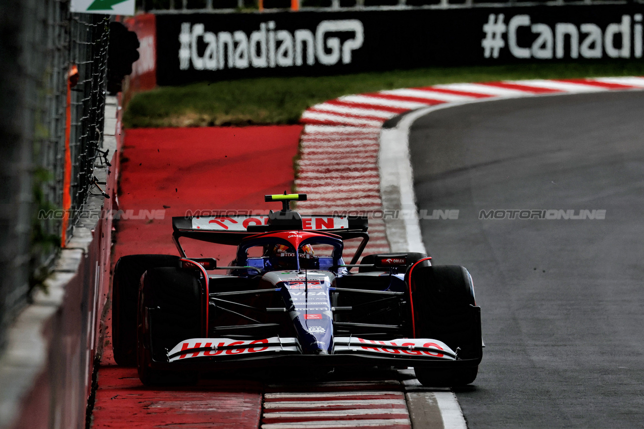 GP CANADA, Yuki Tsunoda (JPN) RB VCARB 01.

08.06.2024. Formula 1 World Championship, Rd 9, Canadian Grand Prix, Montreal, Canada, Qualifiche Day.

 - www.xpbimages.com, EMail: requests@xpbimages.com © Copyright: Coates / XPB Images