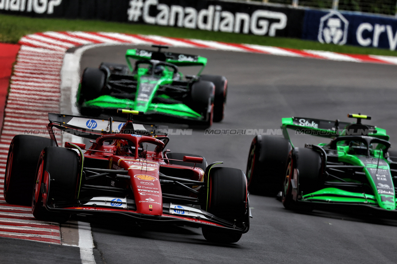 GP CANADA, Carlos Sainz Jr (ESP) Ferrari SF-24.

08.06.2024. Formula 1 World Championship, Rd 9, Canadian Grand Prix, Montreal, Canada, Qualifiche Day.

 - www.xpbimages.com, EMail: requests@xpbimages.com © Copyright: Coates / XPB Images