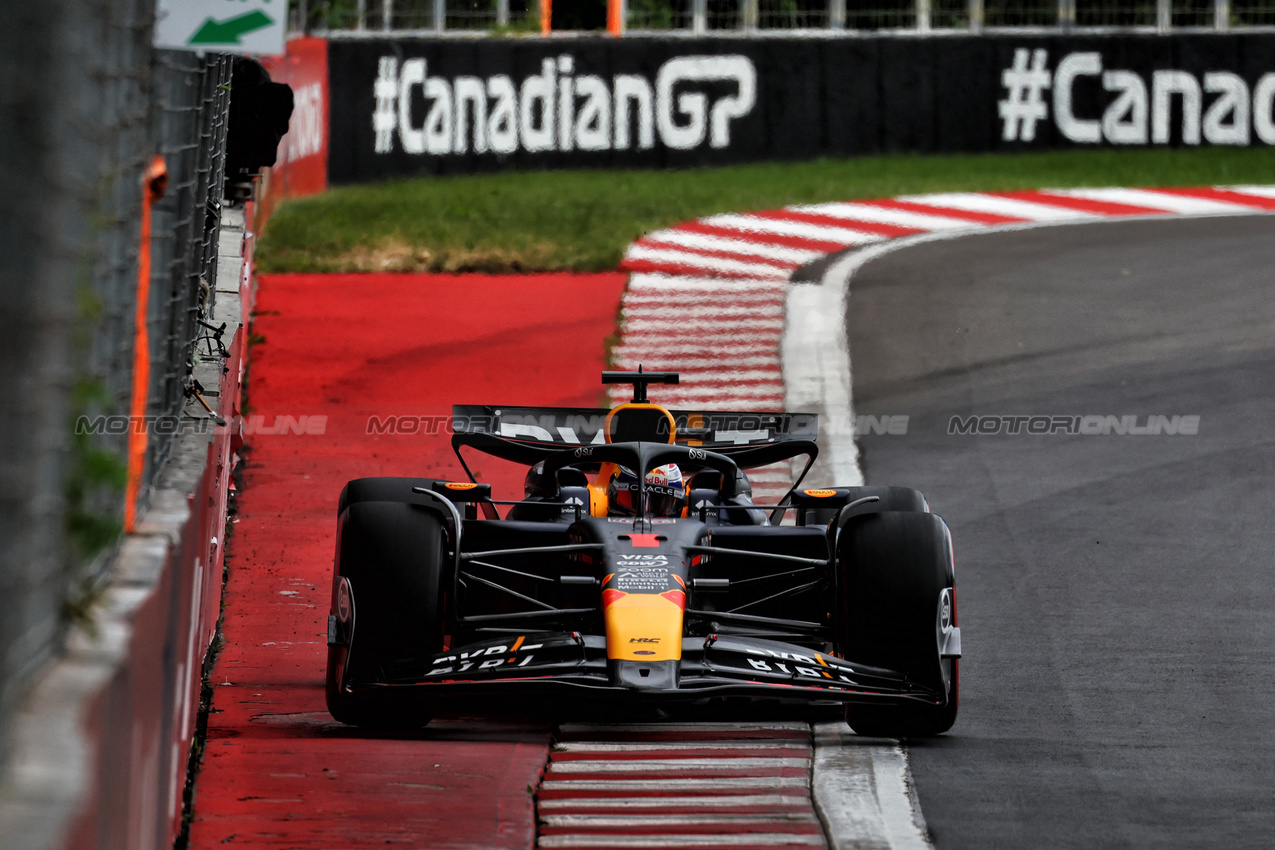 GP CANADA, Max Verstappen (NLD) Red Bull Racing RB20.

08.06.2024. Formula 1 World Championship, Rd 9, Canadian Grand Prix, Montreal, Canada, Qualifiche Day.

 - www.xpbimages.com, EMail: requests@xpbimages.com © Copyright: Coates / XPB Images