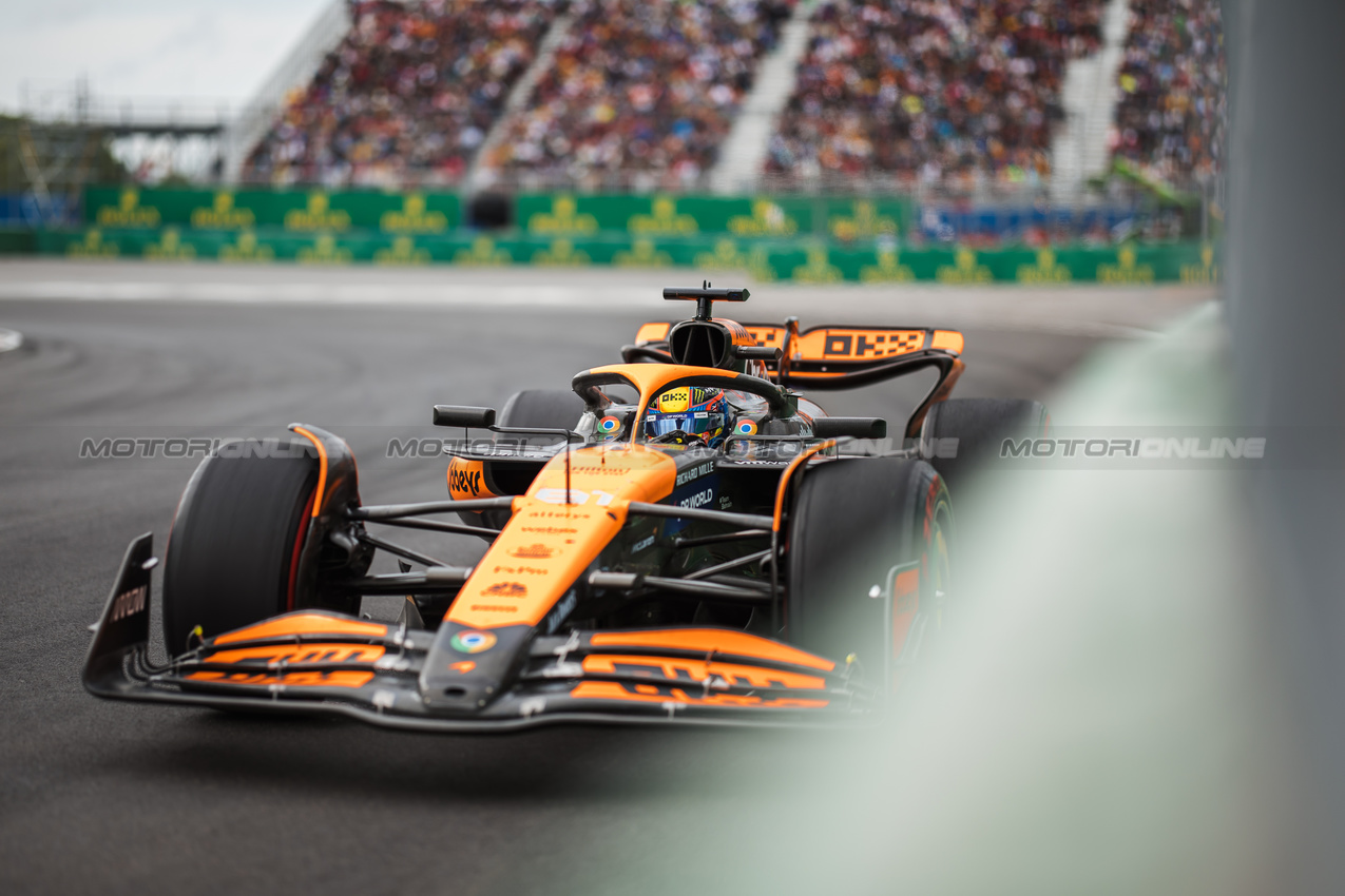 GP CANADA, Oscar Piastri (AUS) McLaren MCL38.

08.06.2024. Formula 1 World Championship, Rd 9, Canadian Grand Prix, Montreal, Canada, Qualifiche Day.

- www.xpbimages.com, EMail: requests@xpbimages.com © Copyright: Bearne / XPB Images