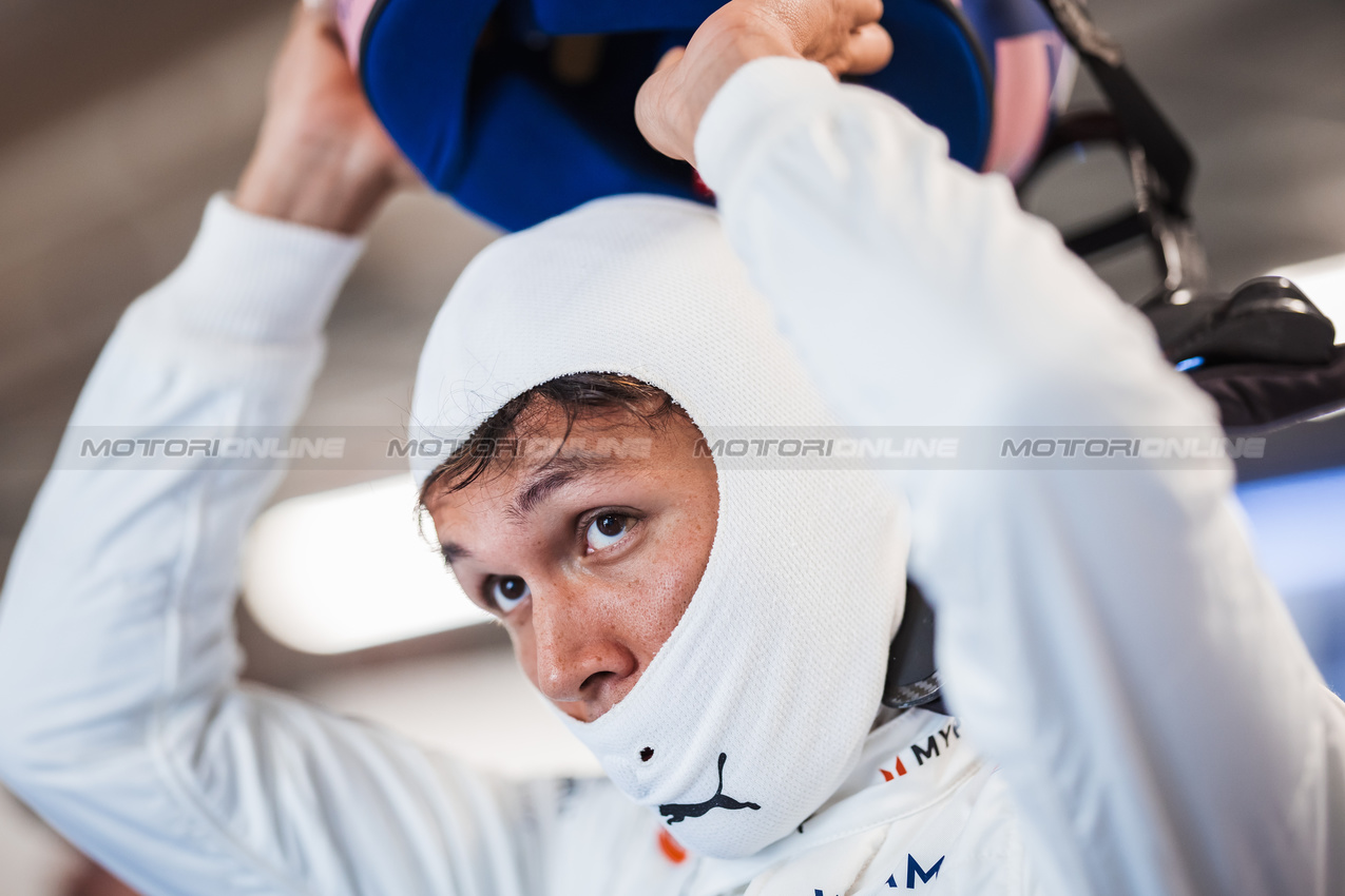 GP CANADA, Alexander Albon (THA) Williams Racing.

08.06.2024. Formula 1 World Championship, Rd 9, Canadian Grand Prix, Montreal, Canada, Qualifiche Day.

- www.xpbimages.com, EMail: requests@xpbimages.com © Copyright: Bearne / XPB Images