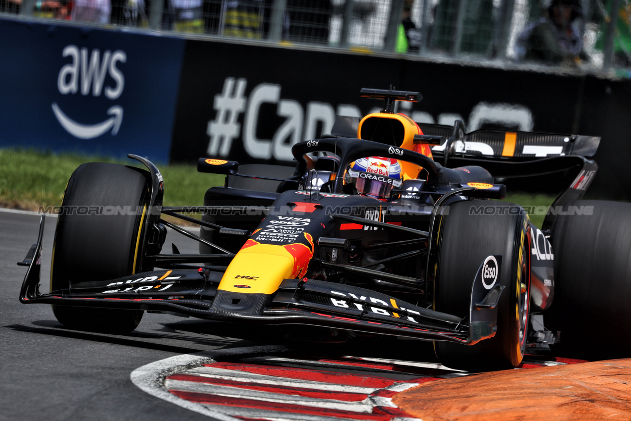 GP CANADA, Max Verstappen (NLD) Red Bull Racing RB20.

08.06.2024. Formula 1 World Championship, Rd 9, Canadian Grand Prix, Montreal, Canada, Qualifiche Day.

- www.xpbimages.com, EMail: requests@xpbimages.com © Copyright: Charniaux / XPB Images