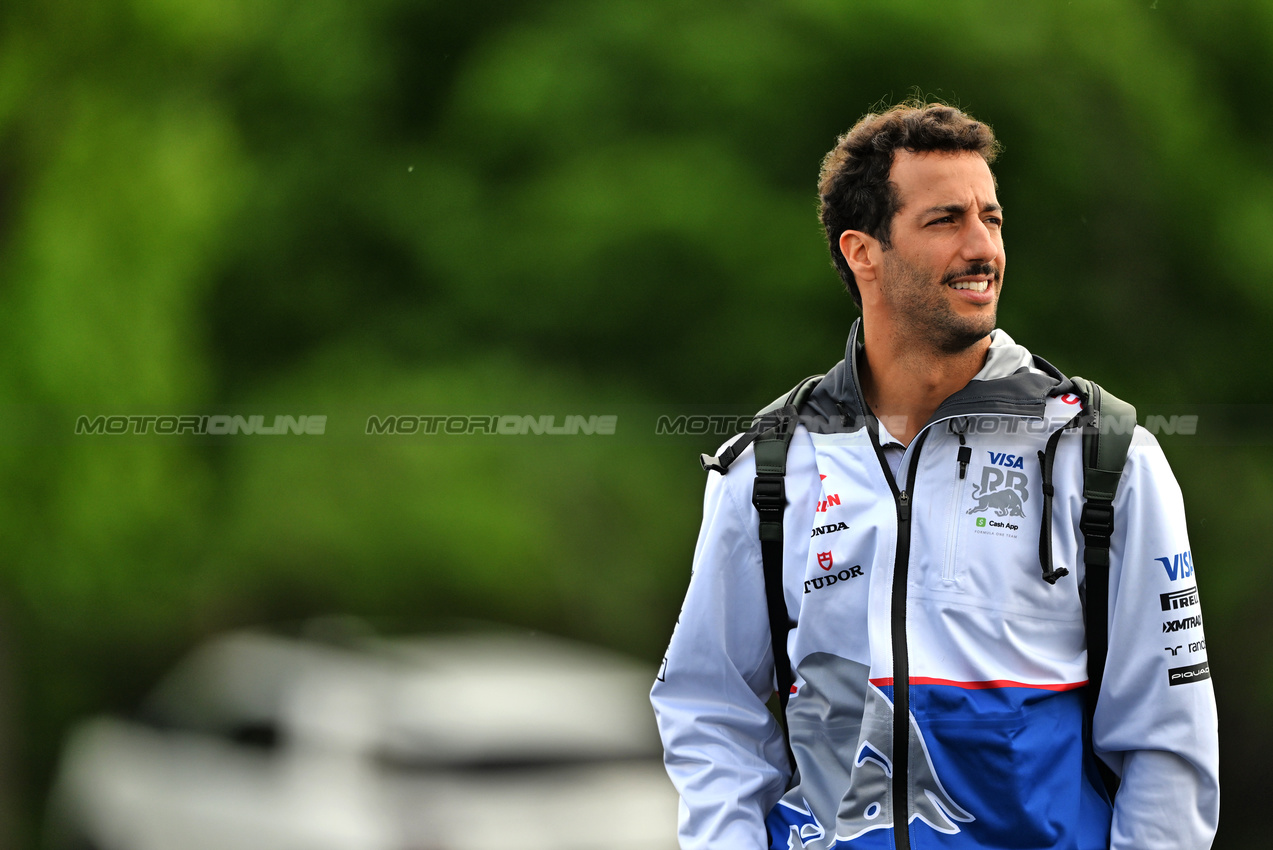 GP CANADA, Daniel Ricciardo (AUS) RB.

08.06.2024. Formula 1 World Championship, Rd 9, Canadian Grand Prix, Montreal, Canada, Qualifiche Day.

- www.xpbimages.com, EMail: requests@xpbimages.com © Copyright: Price / XPB Images