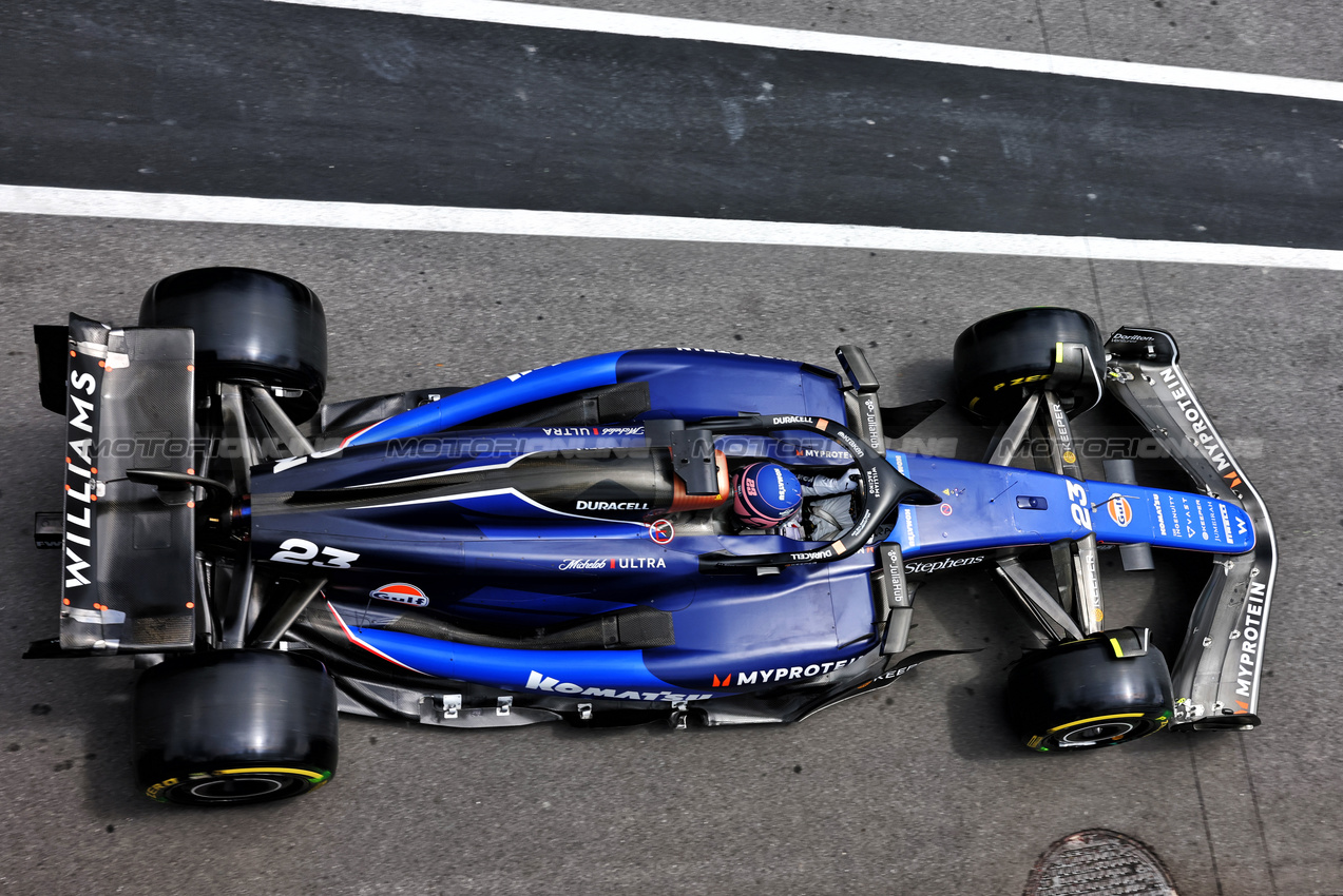 GP CANADA, Alexander Albon (THA) Williams Racing FW46.

08.06.2024. Formula 1 World Championship, Rd 9, Canadian Grand Prix, Montreal, Canada, Qualifiche Day.

- www.xpbimages.com, EMail: requests@xpbimages.com © Copyright: Batchelor / XPB Images