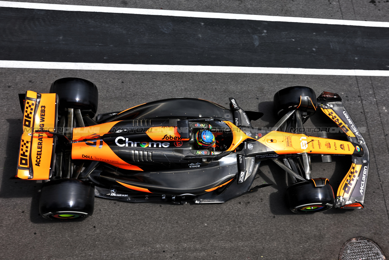 GP CANADA, Oscar Piastri (AUS) McLaren MCL38.

08.06.2024. Formula 1 World Championship, Rd 9, Canadian Grand Prix, Montreal, Canada, Qualifiche Day.

- www.xpbimages.com, EMail: requests@xpbimages.com © Copyright: Batchelor / XPB Images