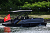 GP CANADA, Circuit Atmosfera - a boat on the canal basin with a Ferrari flag.

08.06.2024. Formula 1 World Championship, Rd 9, Canadian Grand Prix, Montreal, Canada, Qualifiche Day.

 - www.xpbimages.com, EMail: requests@xpbimages.com © Copyright: Coates / XPB Images