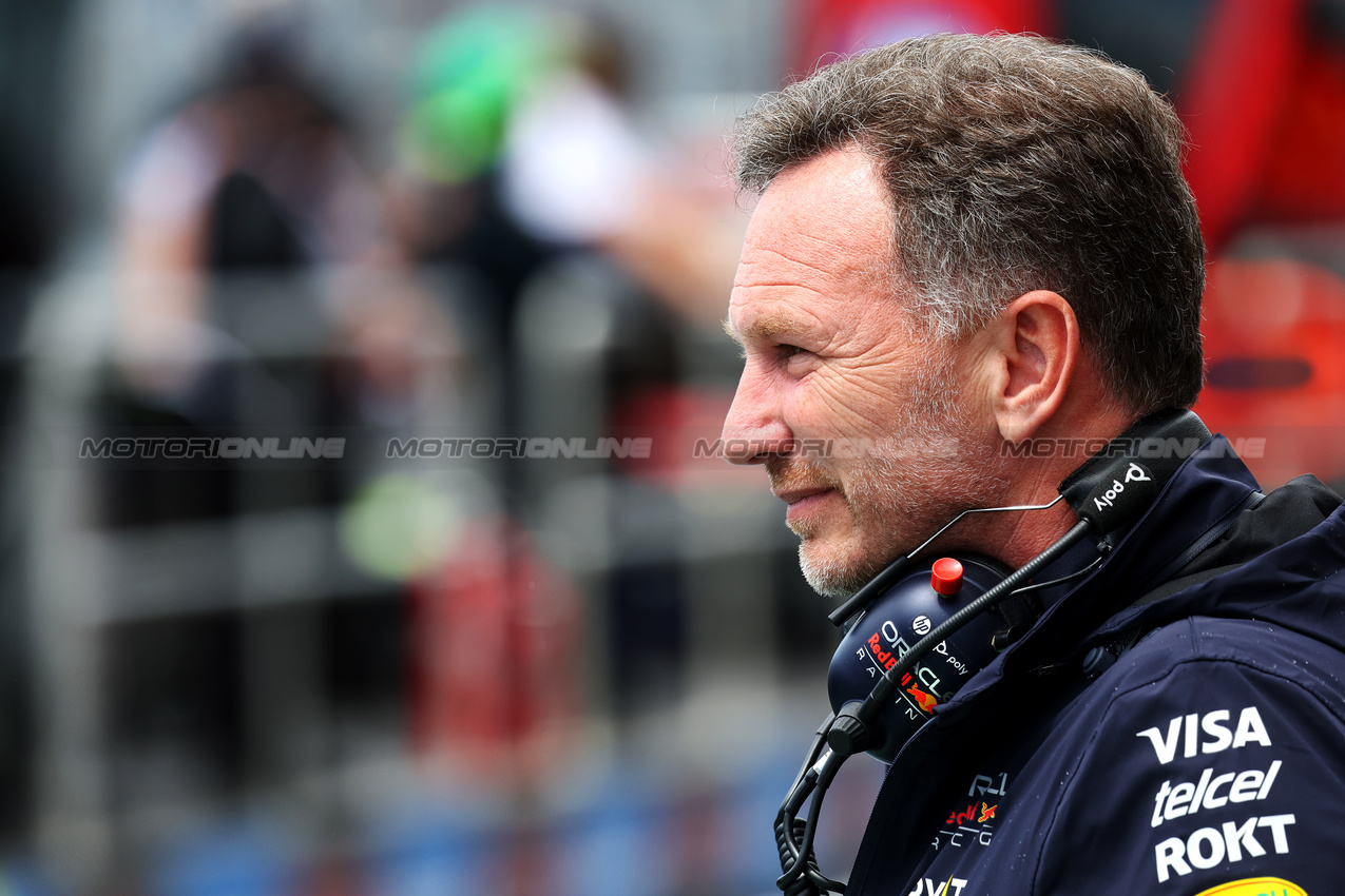 GP CANADA, Christian Horner (GBR) Red Bull Racing Team Principal.

07.06.2024. Formula 1 World Championship, Rd 9, Canadian Grand Prix, Montreal, Canada, Practice Day.

- www.xpbimages.com, EMail: requests@xpbimages.com © Copyright: Batchelor / XPB Images