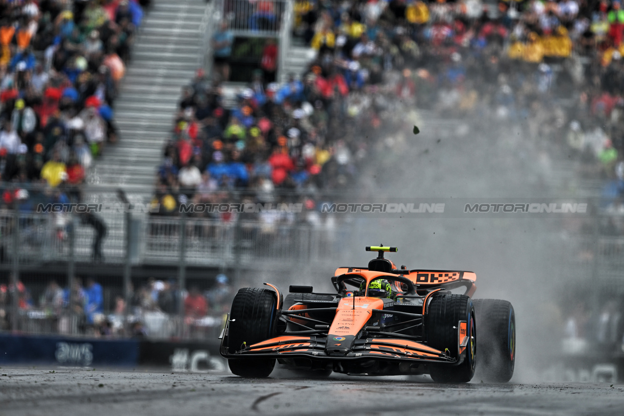 GP CANADA, Lando Norris (GBR) McLaren MCL38.

07.06.2024. Formula 1 World Championship, Rd 9, Canadian Grand Prix, Montreal, Canada, Practice Day.

- www.xpbimages.com, EMail: requests@xpbimages.com © Copyright: Price / XPB Images