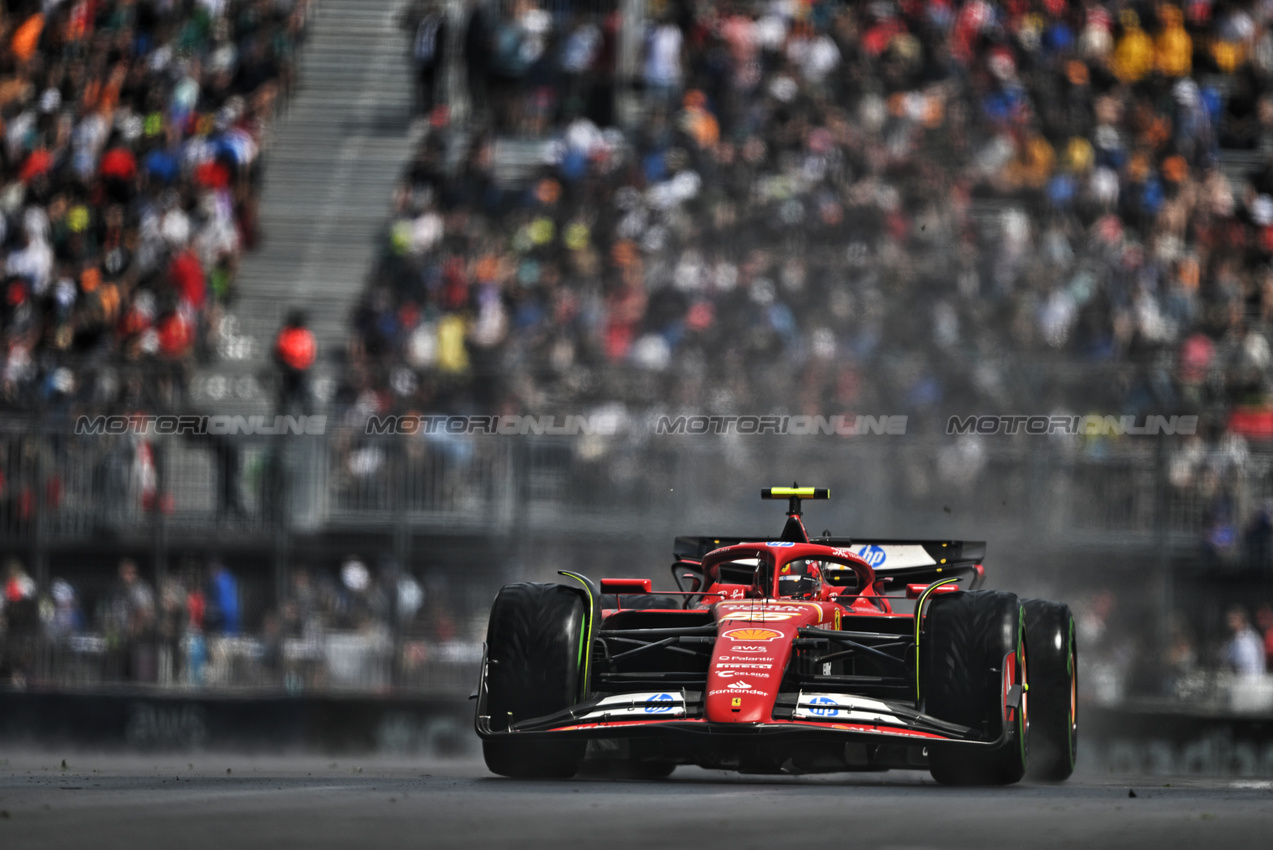 GP CANADA, Carlos Sainz Jr (ESP) Ferrari SF-24.

07.06.2024. Formula 1 World Championship, Rd 9, Canadian Grand Prix, Montreal, Canada, Practice Day.

- www.xpbimages.com, EMail: requests@xpbimages.com © Copyright: Price / XPB Images