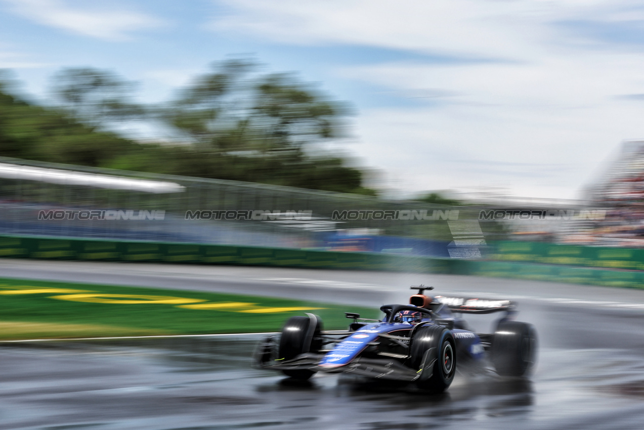 GP CANADA, Alexander Albon (THA) Williams Racing FW46.

07.06.2024. Formula 1 World Championship, Rd 9, Canadian Grand Prix, Montreal, Canada, Practice Day.

- www.xpbimages.com, EMail: requests@xpbimages.com © Copyright: Bearne / XPB Images