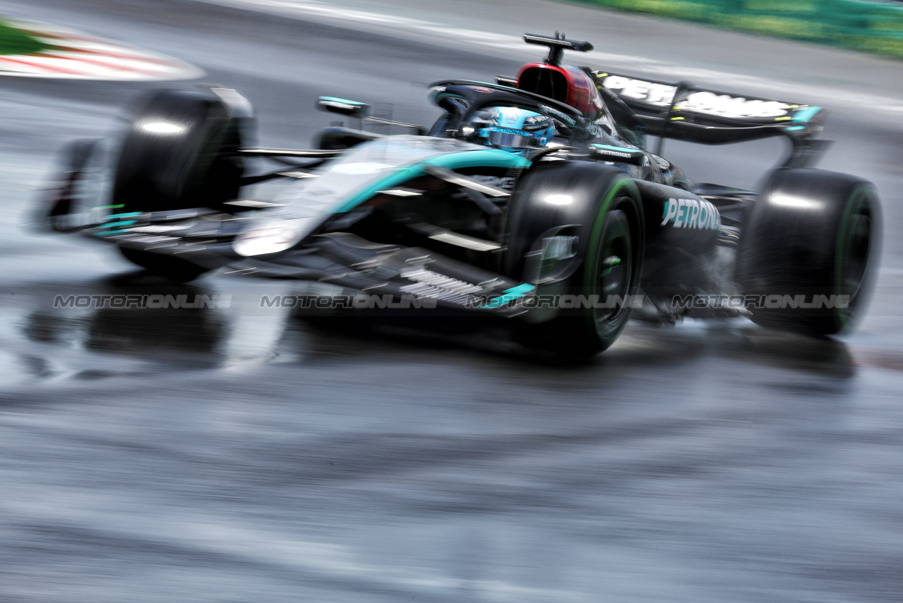 GP CANADA, George Russell (GBR) Mercedes AMG F1 W15.

07.06.2024. Formula 1 World Championship, Rd 9, Canadian Grand Prix, Montreal, Canada, Practice Day.

- www.xpbimages.com, EMail: requests@xpbimages.com © Copyright: Bearne / XPB Images