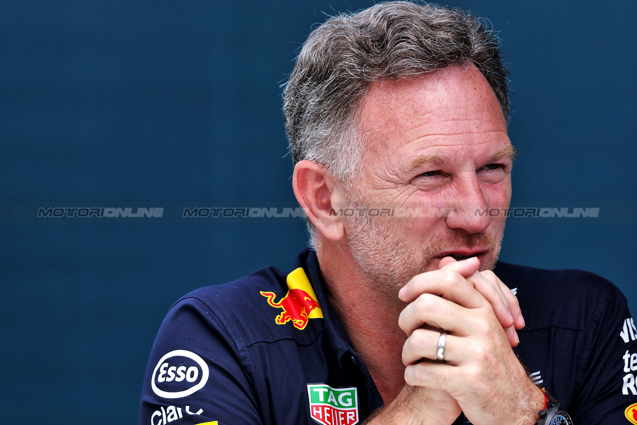 GP CANADA, Christian Horner (GBR) Red Bull Racing Team Principal.

07.06.2024. Formula 1 World Championship, Rd 9, Canadian Grand Prix, Montreal, Canada, Practice Day.

- www.xpbimages.com, EMail: requests@xpbimages.com © Copyright: Bearne / XPB Images