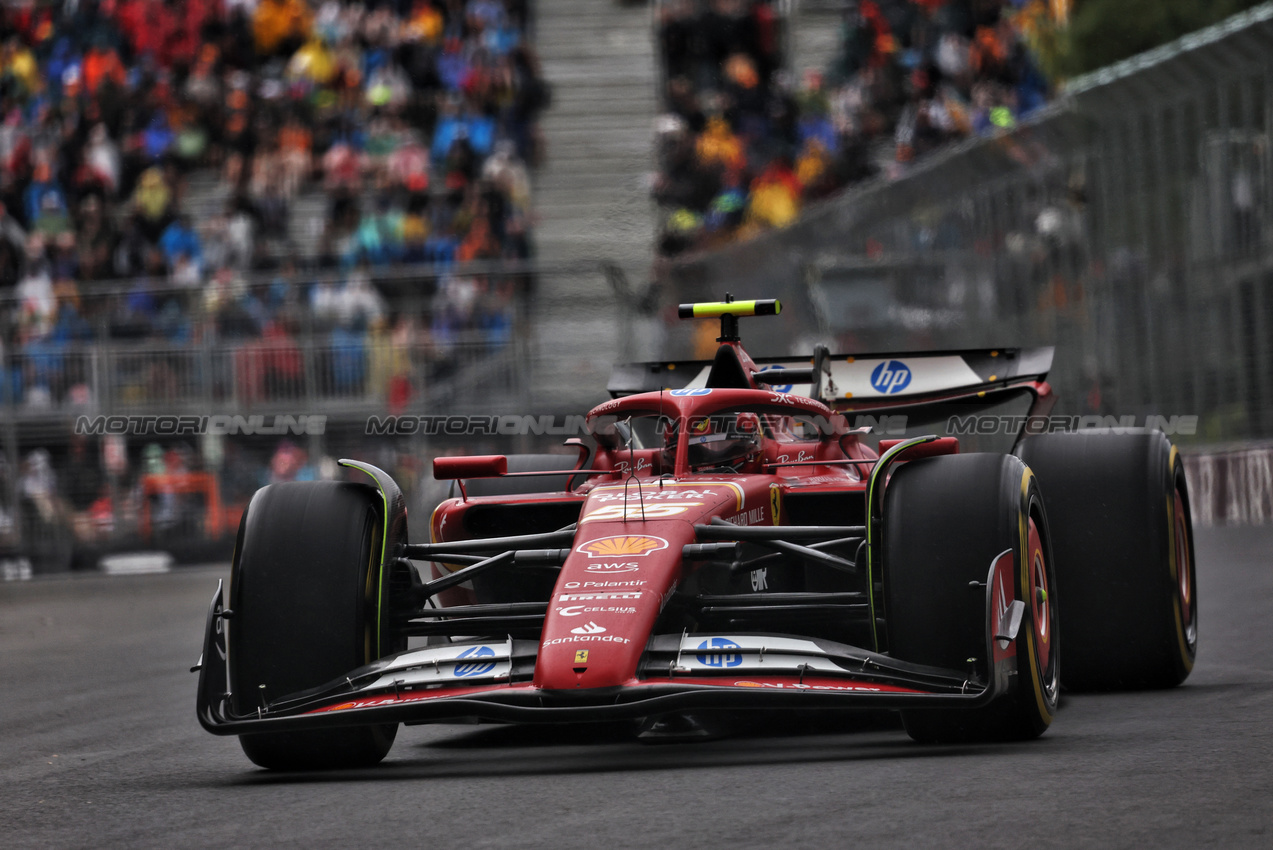 GP CANADA, Carlos Sainz Jr (ESP) Ferrari SF-24.

07.06.2024. Formula 1 World Championship, Rd 9, Canadian Grand Prix, Montreal, Canada, Practice Day.

- www.xpbimages.com, EMail: requests@xpbimages.com © Copyright: Charniaux / XPB Images