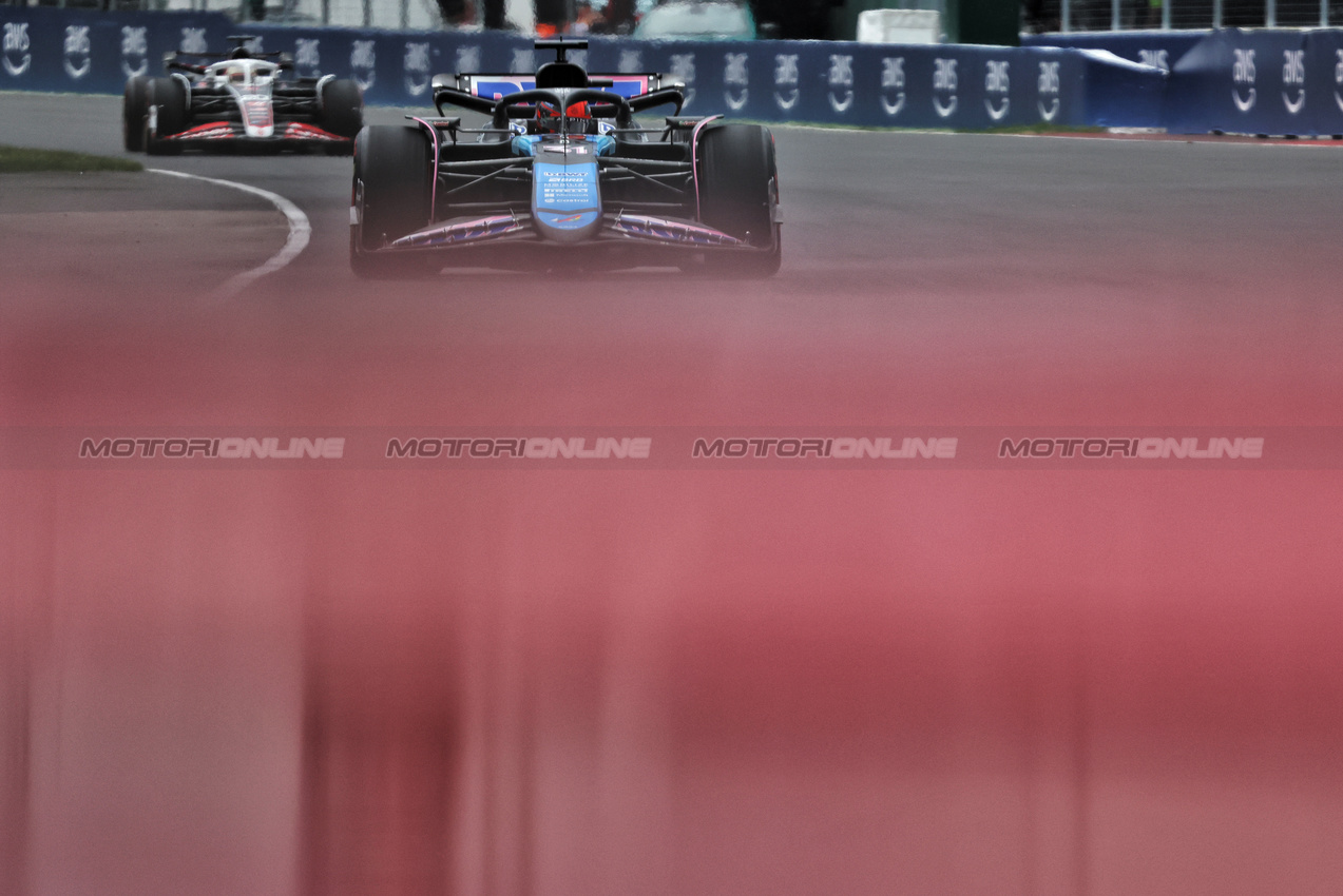 GP CANADA, Esteban Ocon (FRA) Alpine F1 Team A524.

07.06.2024. Formula 1 World Championship, Rd 9, Canadian Grand Prix, Montreal, Canada, Practice Day.

- www.xpbimages.com, EMail: requests@xpbimages.com © Copyright: Bearne / XPB Images