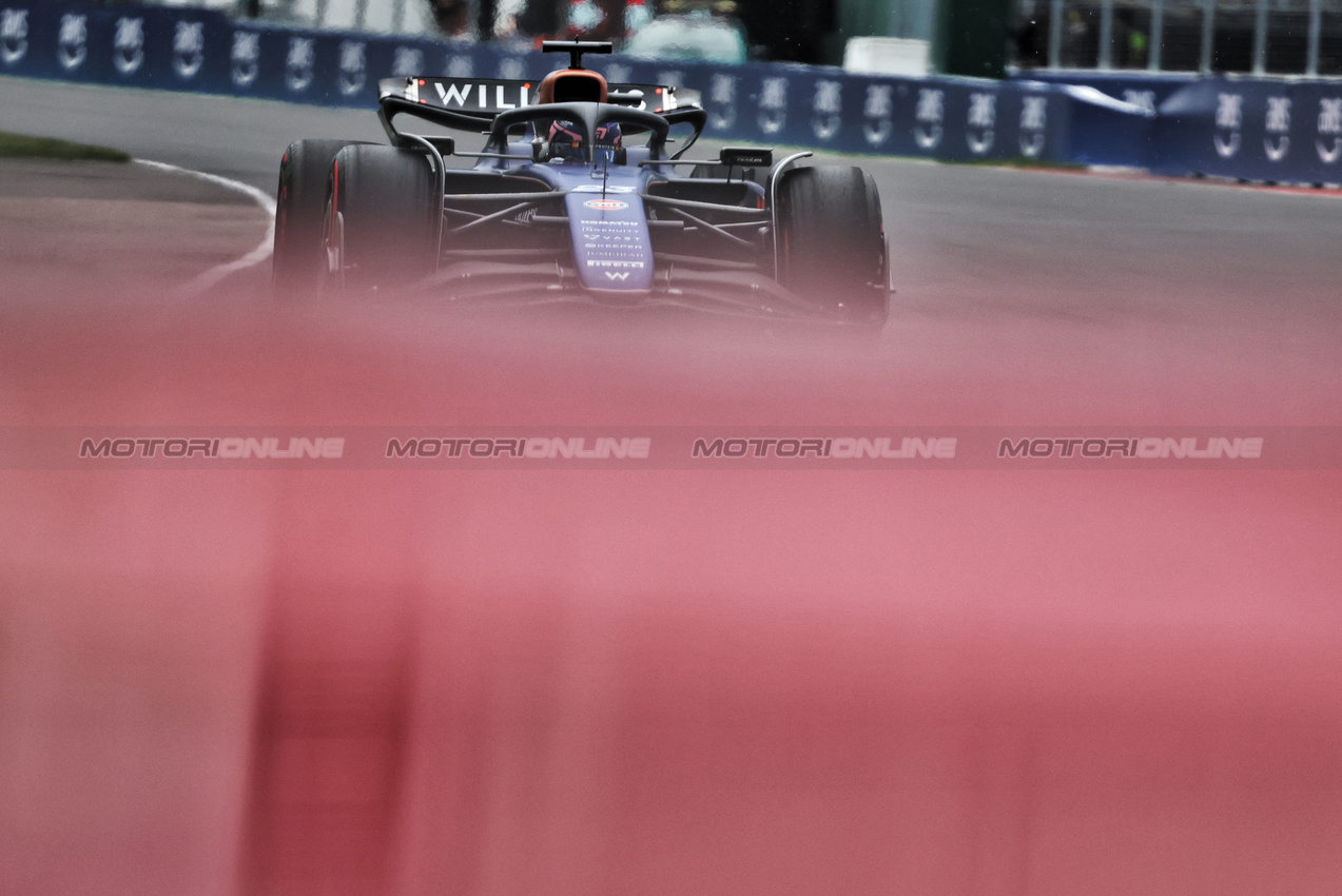 GP CANADA, Alexander Albon (THA) Williams Racing FW46.

07.06.2024. Formula 1 World Championship, Rd 9, Canadian Grand Prix, Montreal, Canada, Practice Day.

- www.xpbimages.com, EMail: requests@xpbimages.com © Copyright: Bearne / XPB Images