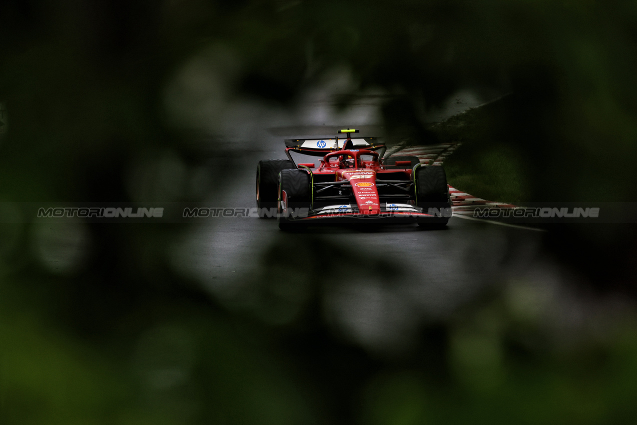 GP CANADA, Carlos Sainz Jr (ESP) Ferrari SF-24.

07.06.2024. Formula 1 World Championship, Rd 9, Canadian Grand Prix, Montreal, Canada, Practice Day.

- www.xpbimages.com, EMail: requests@xpbimages.com © Copyright: Charniaux / XPB Images