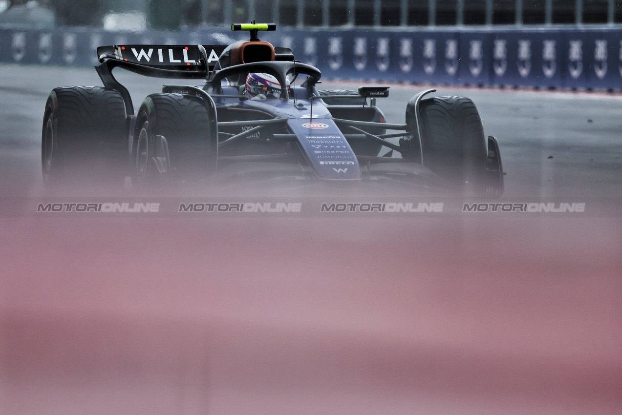 GP CANADA, Logan Sargeant (USA) Williams Racing FW46.

07.06.2024. Formula 1 World Championship, Rd 9, Canadian Grand Prix, Montreal, Canada, Practice Day.

- www.xpbimages.com, EMail: requests@xpbimages.com © Copyright: Bearne / XPB Images