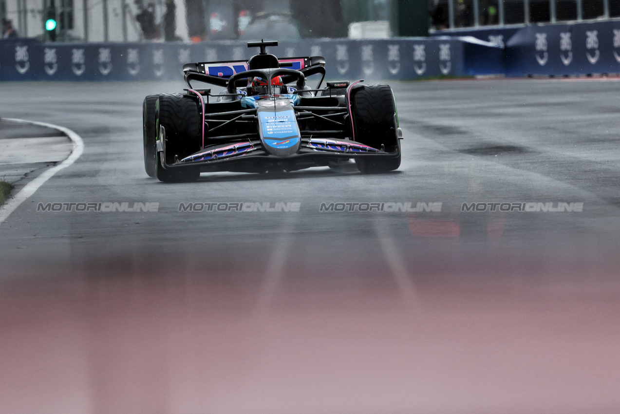 GP CANADA, Esteban Ocon (FRA) Alpine F1 Team A524.

07.06.2024. Formula 1 World Championship, Rd 9, Canadian Grand Prix, Montreal, Canada, Practice Day.

- www.xpbimages.com, EMail: requests@xpbimages.com © Copyright: Bearne / XPB Images