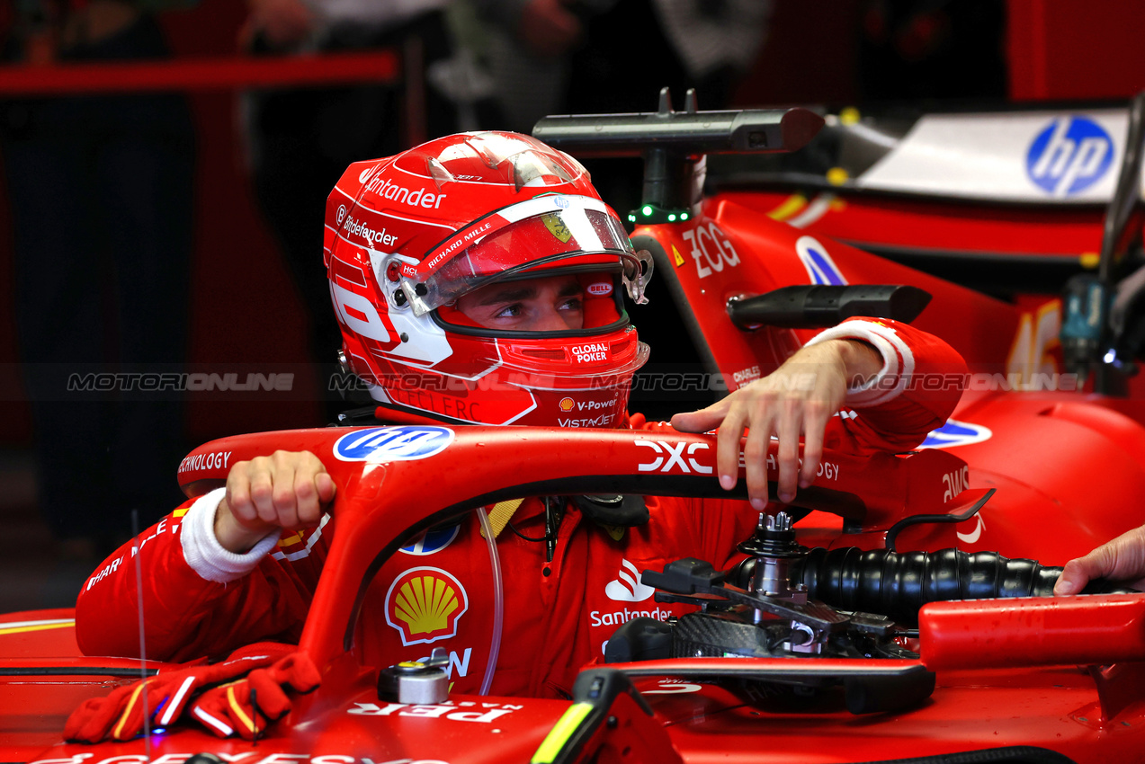 GP CANADA, Charles Leclerc (MON) Ferrari SF-24.

07.06.2024. Formula 1 World Championship, Rd 9, Canadian Grand Prix, Montreal, Canada, Practice Day.

 - www.xpbimages.com, EMail: requests@xpbimages.com © Copyright: Coates / XPB Images