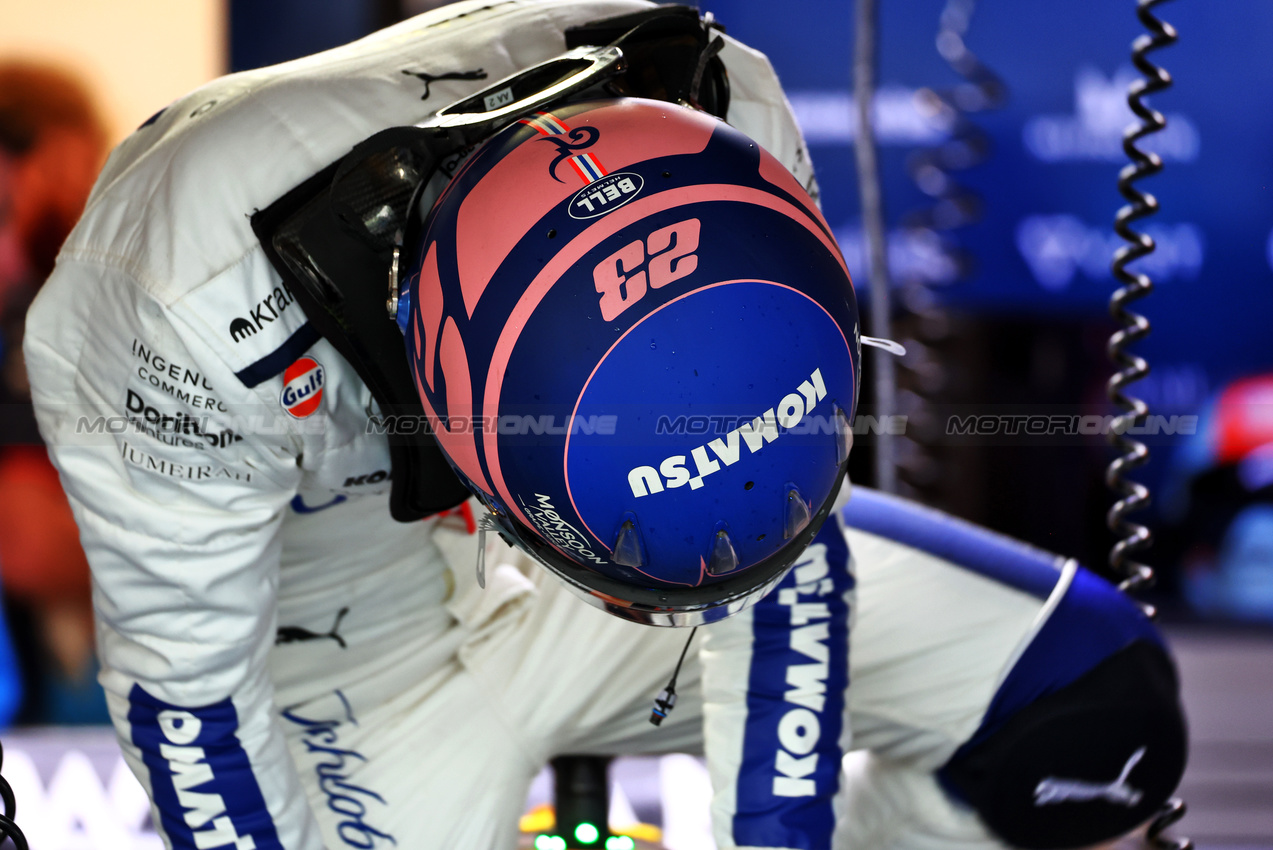 GP CANADA, Alexander Albon (THA) Williams Racing FW46.

07.06.2024. Formula 1 World Championship, Rd 9, Canadian Grand Prix, Montreal, Canada, Practice Day.

 - www.xpbimages.com, EMail: requests@xpbimages.com © Copyright: Coates / XPB Images